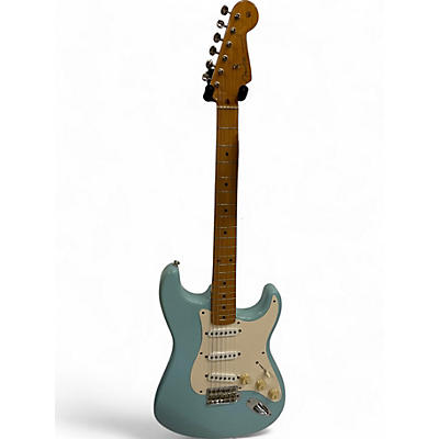 Fender Used 2005 Fender Classic Series '50s Stratocaster Daphne Blue Solid Body Electric Guitar