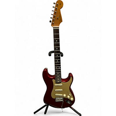 Fender Used 2005 Fender Classic Series '60s Stratocaster RED AND GOLD Solid Body Electric Guitar