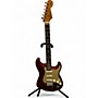 Used Fender Used 2005 Fender Classic Series '60s Stratocaster RED AND GOLD Solid Body Electric Guitar RED AND GOLD