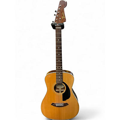 Used 2005 Fender MALIBU Natural Acoustic Guitar
