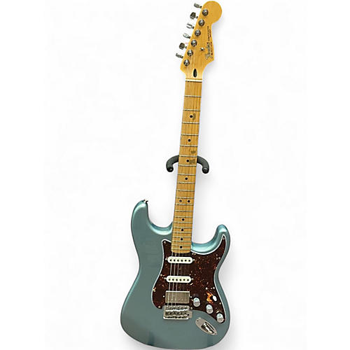 Used 2005 Fender Standard Strat HSS Blue Agave Solid Body Electric Guitar Blue Agave