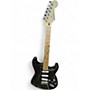 Used 2005 Fender Standard Stratocaster Black Solid Body Electric Guitar Black