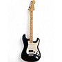 Used 2005 Fender Standard Stratocaster HSS Black Solid Body Electric Guitar Black