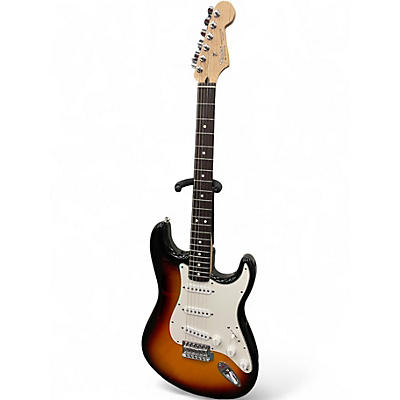 Used 2005 Fender Standard Stratocaster SUNBURST Solid Body Electric Guitar