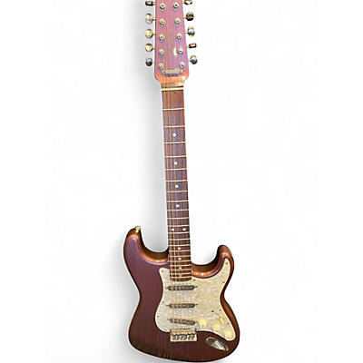 Used 2005 Fender Stratocaster XII 12-String Burgundy Mist Metallic Solid Body Electric Guitar