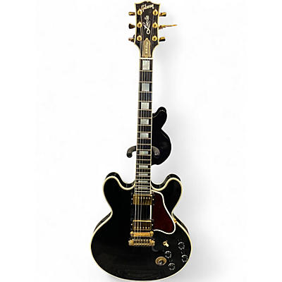 Used 2005 Gibson BB King Signature Lucille Black Hollow Body Electric Guitar