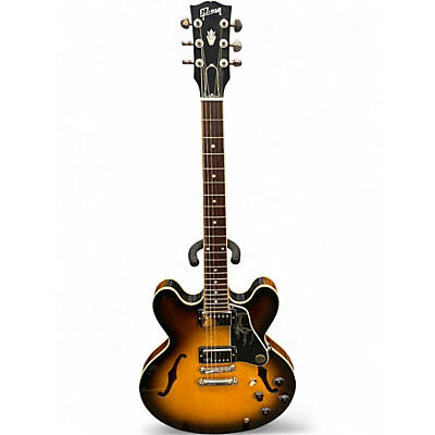 Used 2005 Gibson ES335 Vintage Sunburst Hollow Body Electric Guitar