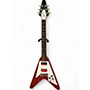 Used 2005 Gibson Flying V Worn Cherry Solid Body Electric Guitar Worn Cherry