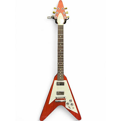 Used 2005 Gibson Flying V Worn Worn Cherry Solid Body Electric Guitar