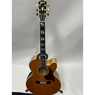 Gibson Used 2005 Gibson J185EC Natural Acoustic Electric Guitar