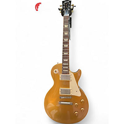 Used 2005 Gibson LPR7 1957 Les Paul Reissue VOS Gold Top Solid Body Electric Guitar