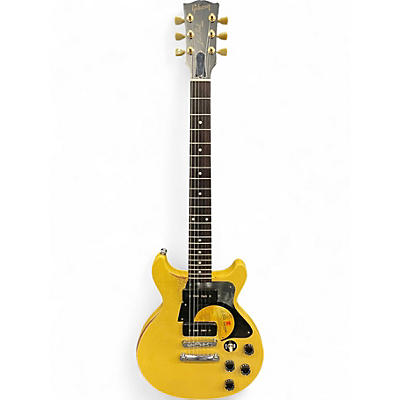 Used 2005 Gibson Les Paul Special Double Cut Yellow Solid Body Electric Guitar