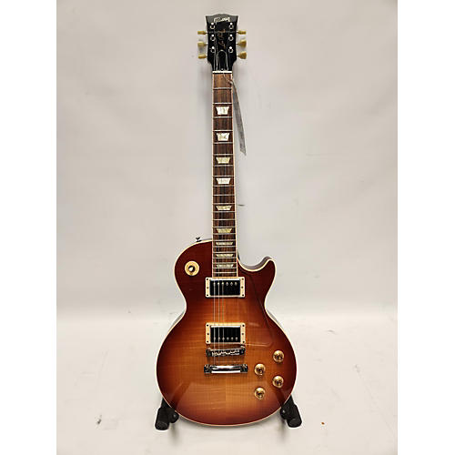 Gibson Used 2005 Gibson Les Paul Standard Cherry Sunburst Solid Body Electric Guitar Cherry Sunburst