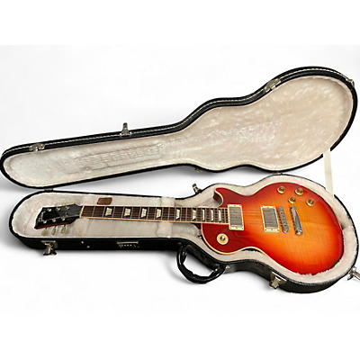 Used 2005 Gibson Les Paul Standard Premium Plus 1950S Neck Cherry Sunburst Solid Body Electric Guitar