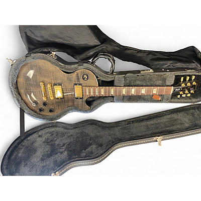 Used 2005 Gibson Les Paul Studio Trans Black Solid Body Electric Guitar