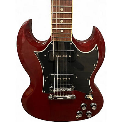 Used 2005 Gibson SG Classic P90 Cherry Solid Body Electric Guitar