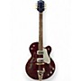 Used 2005 Gretsch Guitars G6119-1962 Chet Atkins Signature Tennessee Rose Dark Cherry Hollow Body Electric Guitar Dark Cherry