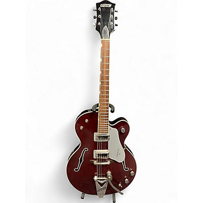Used 2005 Gretsch Guitars G6119-1962 Chet Atkins Signature Tennessee Rose Dark Cherry Stain Hollow Body Electric Guitar