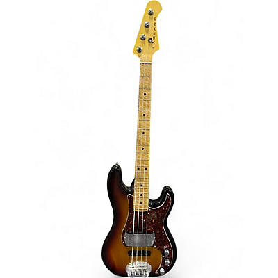 Used 2005 Lakland 44-64 PJ 3 Tone Sunburst Electric Bass Guitar