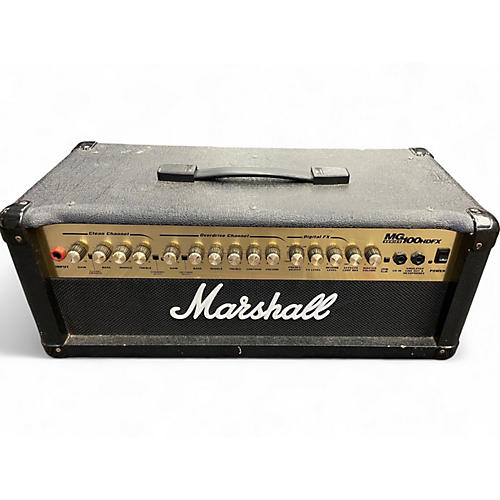 Used 2005 Marshall MG100HDFX 100W Solid State Guitar Amp Head