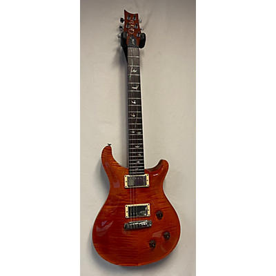 PRS Used 2005 PRS 20th Anniversary Custom 22 10-Top Orange Matteo Solid Body Electric Guitar