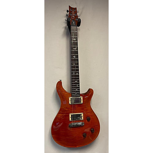 PRS Used 2005 PRS 20th Anniversary Custom 22 10-Top Orange Matteo Solid Body Electric Guitar Orange Matteo