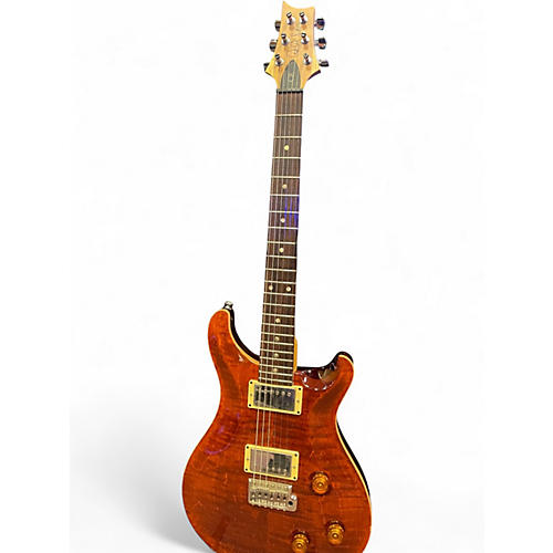Used 2005 PRS Custom 24 Amber Solid Body Electric Guitar Amber