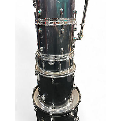 Used 2005 Pearl 5 Piece Forum carbon grey Drum Kit