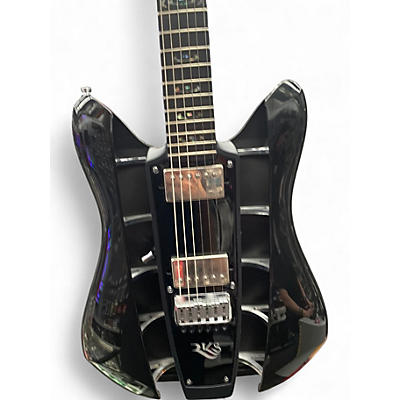 Used 2005 RKS DARKSTAR II Black Solid Body Electric Guitar