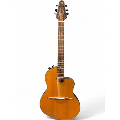 Used 2005 Rick Turner Guitars RS6 Deluxe Natural Acoustic Electric Guitar