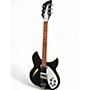 Used 2005 Rickenbacker 330 Black Onyx Hollow Body Electric Guitar Black Onyx