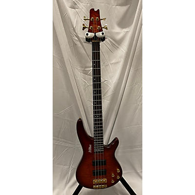 Used 2005 ST BLUES FUNKMASTER 400 Tobacco Burst Electric Bass Guitar