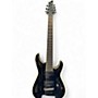 Used 2005 Schecter Guitar Research C7 Blackjack Black Solid Body Electric Guitar Black