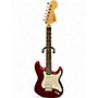 Used 2005 Squier Affinity Stratocaster Metallic Red Solid Body Electric Guitar Metallic Red