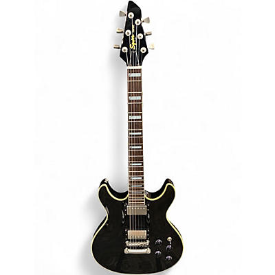 Used 2005 Squier Master Series Esprit Gloss Black Solid Body Electric Guitar
