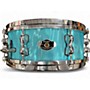 Used TAMA Used 2005 TAMA 14X5 Superstar Snare Turquoise Satin Haze Drum Turquoise Satin Haze 210