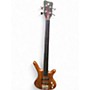 Used 2005 Warburton Corvette standard Tobacco Electric Bass Guitar Tobacco