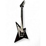 Used 2005 Washburn Ace Frehley F40V Black and Silver Solid Body Electric Guitar Black and Silver
