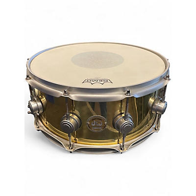 Used 2006 DW 14in collectors series bell brass brass Drum