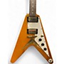 Used 2006 Epiphone 1958 Korina Flying V Vintage Natural Solid Body Electric Guitar Vintage Natural