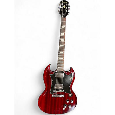 Used 2006 Epiphone LIMITED EDITION SG CUSTOM SHOP Cherry Solid Body Electric Guitar