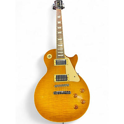 Used 2006 Epiphone Les Paul Custom Honey Burst Solid Body Electric Guitar