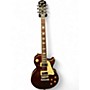 Used 2006 Epiphone Les Paul Standard Wine Red Solid Body Electric Guitar Wine Red
