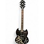 Used 2006 Epiphone Tony Iommi Signature G-400 Ebony Solid Body Electric Guitar Ebony
