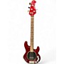 Used 2006 Ernie Ball Music Man 30TH ANNIVERSARY STINGRAY Crimson Red Electric Bass Guitar Crimson Red