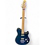 Used 2006 Ernie Ball Music Man Axis Translucent Blue Solid Body Electric Guitar Translucent Blue