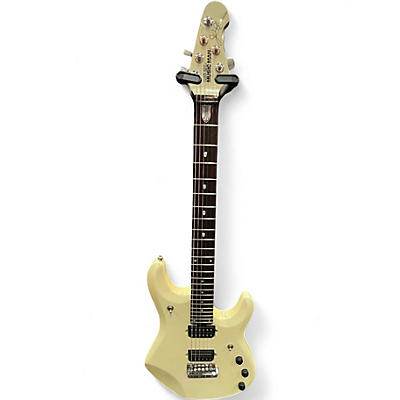 Used 2006 Ernie Ball Music Man JP6 John Petrucci Signature Alpine White Solid Body Electric Guitar
