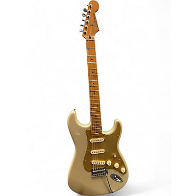 Used 2006 Fender 60th Anniversary Standard Stratocaster Blizzard Pearl Solid Body Electric Guitar