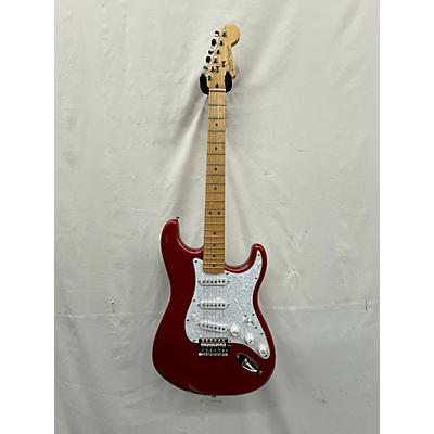 Fender Used 2006 Fender 60th Anniversary Standard Stratocaster Chrome Red Solid Body Electric Guitar