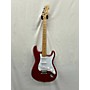 Used Fender Used 2006 Fender 60th Anniversary Standard Stratocaster Chrome Red Solid Body Electric Guitar Chrome Red